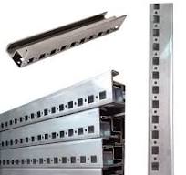 ستون تابلو برق صنعتی با پانچ سی ان سی و ورق ۱.۵ روغنی رنگ  برند : cnc بسته شاخه ای سایز : 2 متری